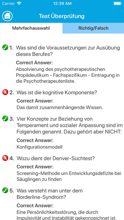 Die Psychologie Quiz