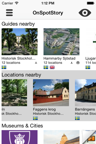 OnSpotStory - náhled