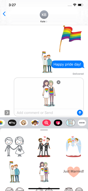 Pride Love Wins Stickers(圖2)-速報App