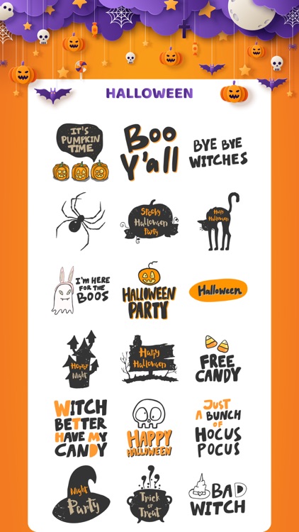 200+ Best Halloween Stickers