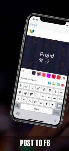 Captura 4 Teclado de Género y Sexuales iphone