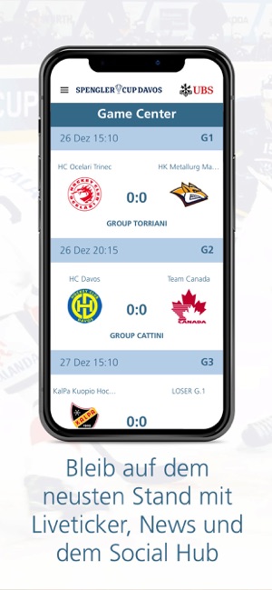 Spengler Cup Davos(圖1)-速報App