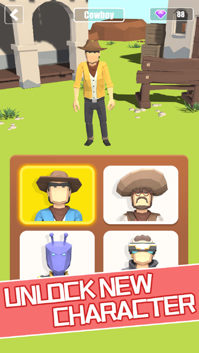 Cowboy shooter 3D screenshot 3