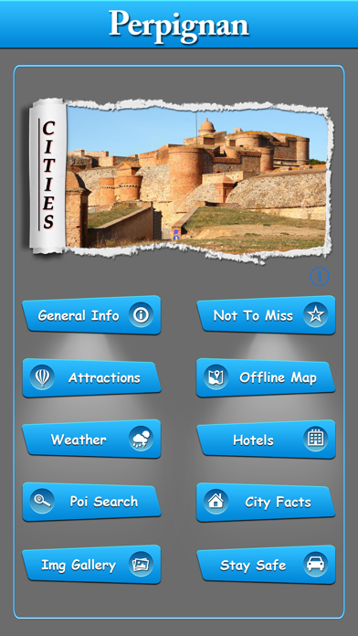 Perpignan Offline Map Guideのおすすめ画像1