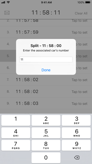 Screenshot #3 pour Checkpoint Clock