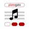 Compose and play back piano compositions anywhere, anytime