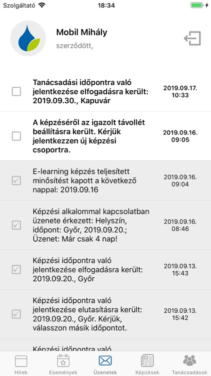 Forrás CRM screenshot-4