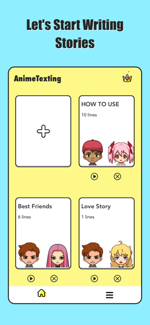 AnimeTexting: Chat Story Maker(圖1)-速報App