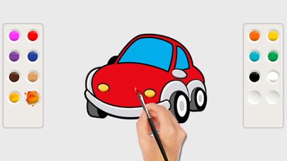 How to cancel & delete Car coloring book & drawing from iphone & ipad 1