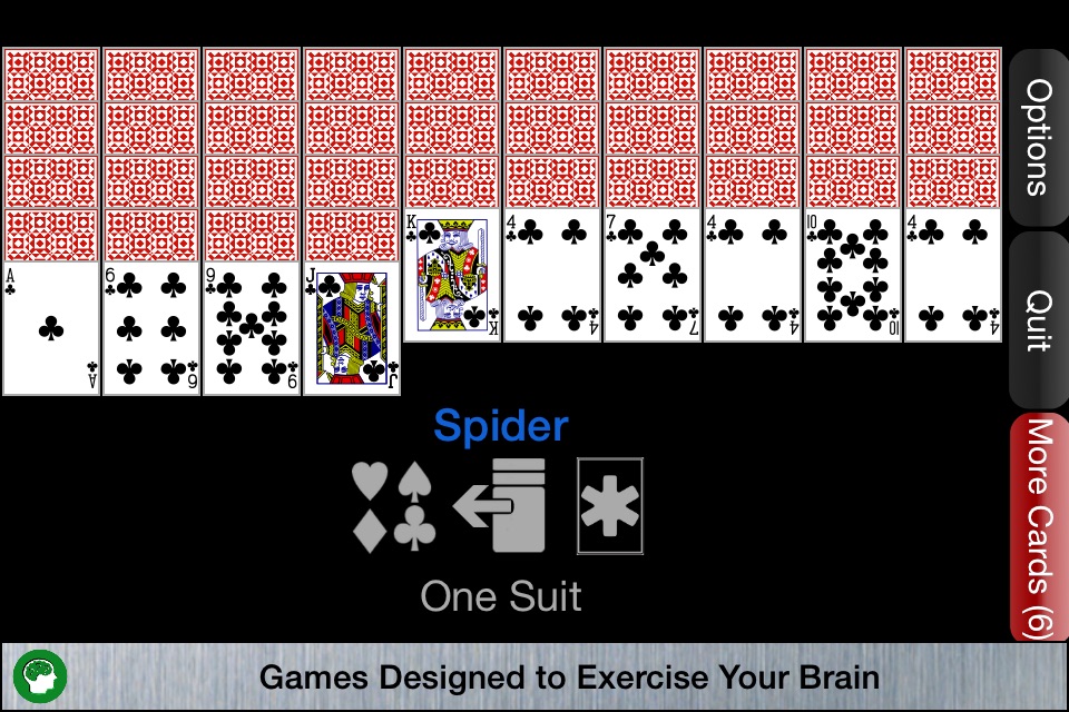 Spider Classic Solitaire screenshot 2