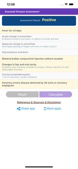 Kawasaki Disease Assessment(圖1)-速報App