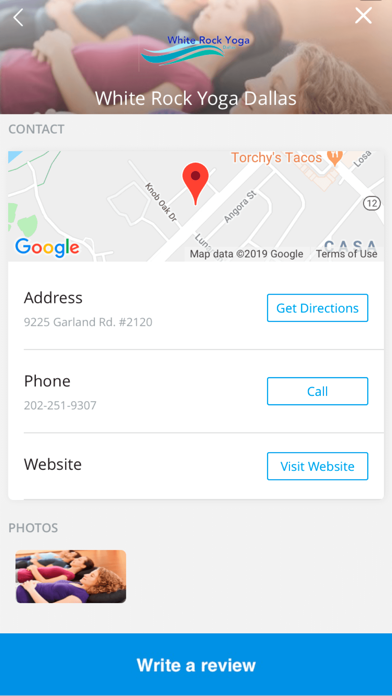 White Rock Yoga Dallas screenshot 3