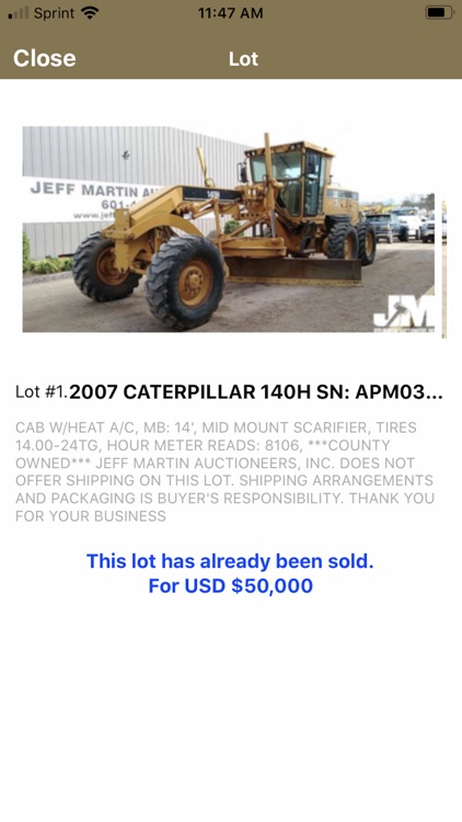 Jeff Martin Auctioneers Live screenshot-4