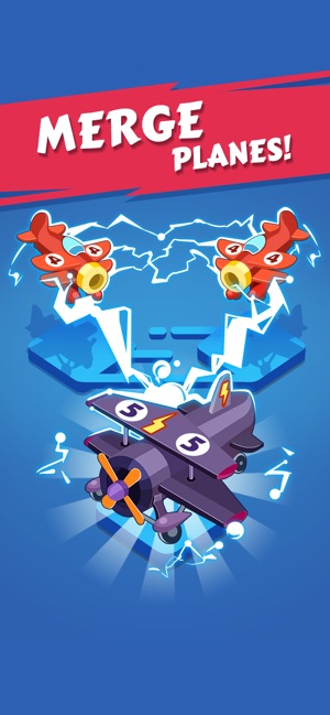 Merge Plane - Best Idle Game Screenshot