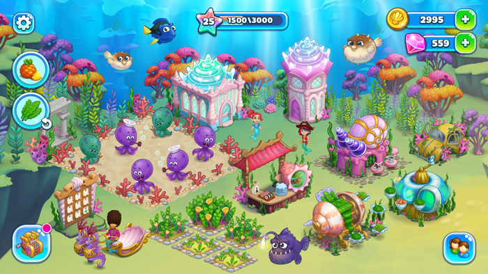 Aquarium Farm fish town