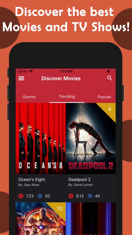 Cinetrak - Movie and TV guide