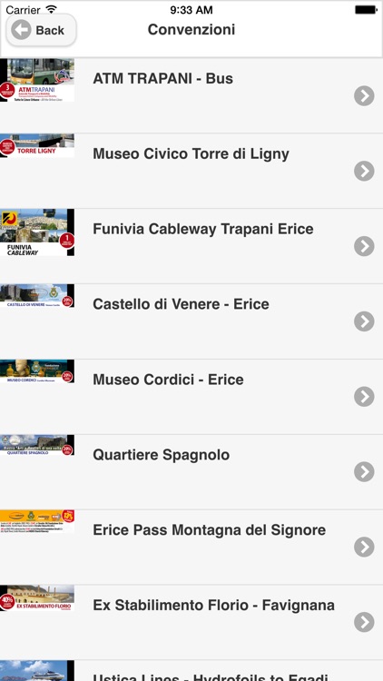 Trapani Welcome Card