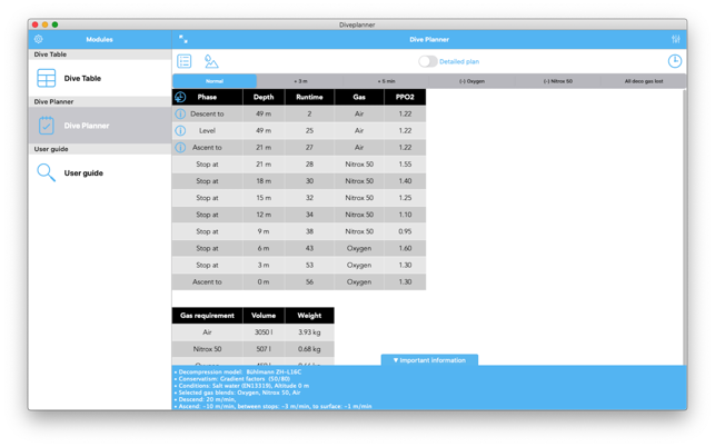 Diveplanner Tec & Rec