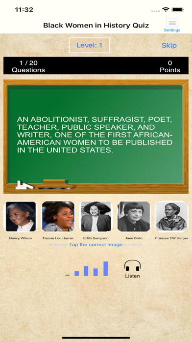 Black Women in History Quiz screenshot 2