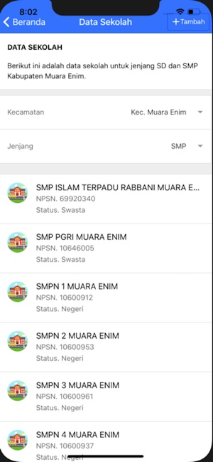 PPDB Muara Enim(圖2)-速報App