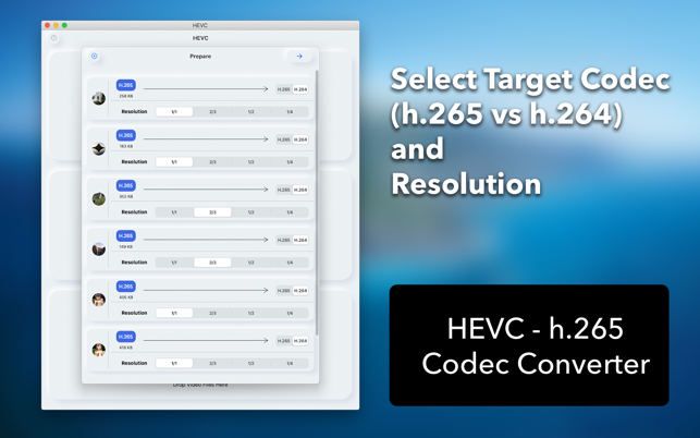 HEVC : Convert H.265 and H.264(圖3)-速報App