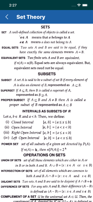 Math Formula for 11th 12th(圖2)-速報App