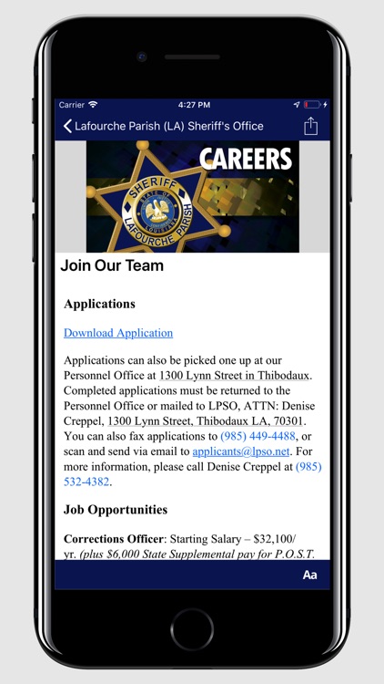 Lafourche Parish Sheriff screenshot-3