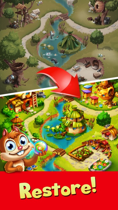How to cancel & delete Forest Rescue: Bubble POP from iphone & ipad 2