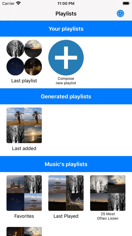 Playlists - make your own!