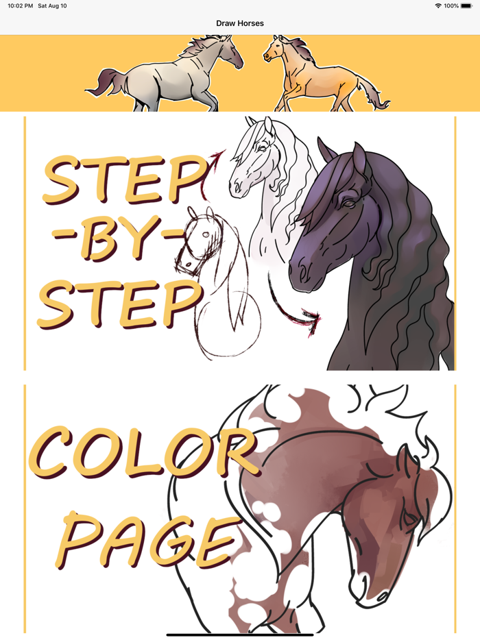 Paint Horse and Pony