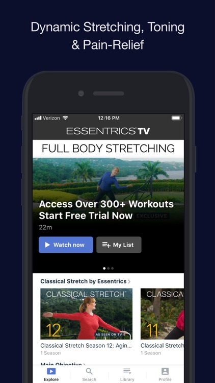 Essentrics Workout
