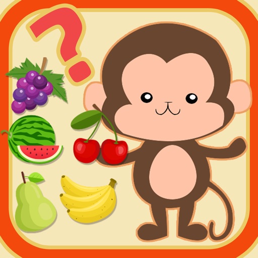 认识蔬菜水果-小猴子学习汉字和识物大巴士全集 Icon