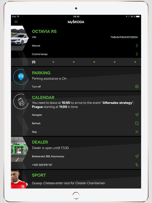 ‎MyŠKODA Screenshot