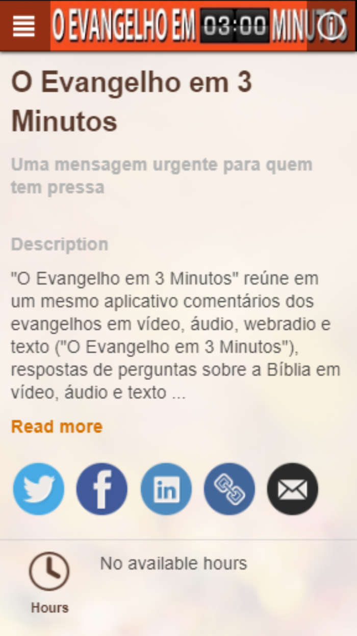 O Evangelho em 3 Minutos