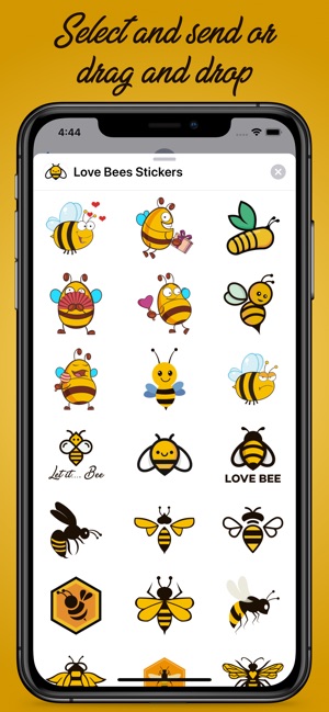 Love Bees Stickers(圖4)-速報App