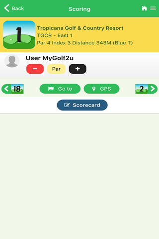 myGolf2u screenshot 4