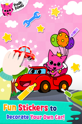 Cars Coloring Book PINKFONG - náhled
