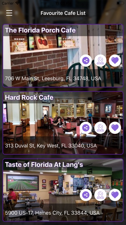 Florida Cafes screenshot-5