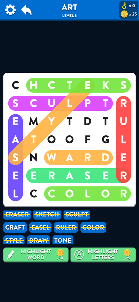 Cheats for Word Search ‪‬