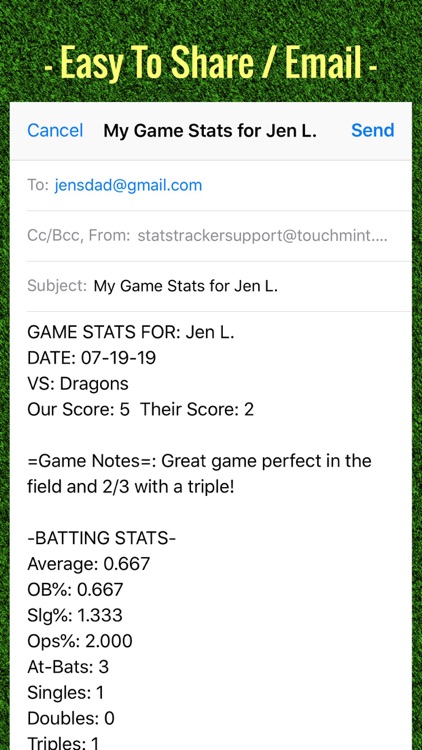 Softball Stats Tracker Pro screenshot-4