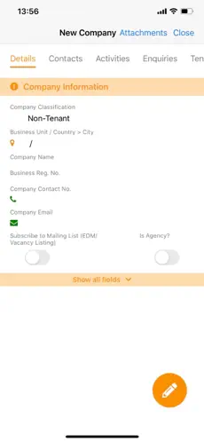 Captura de Pantalla 1 Mapletree CRM iphone