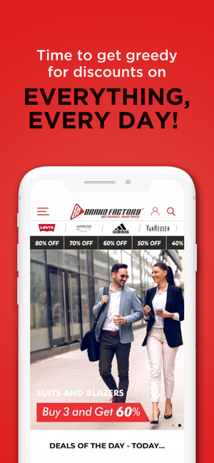 BRAND FACTORY - Shopping App