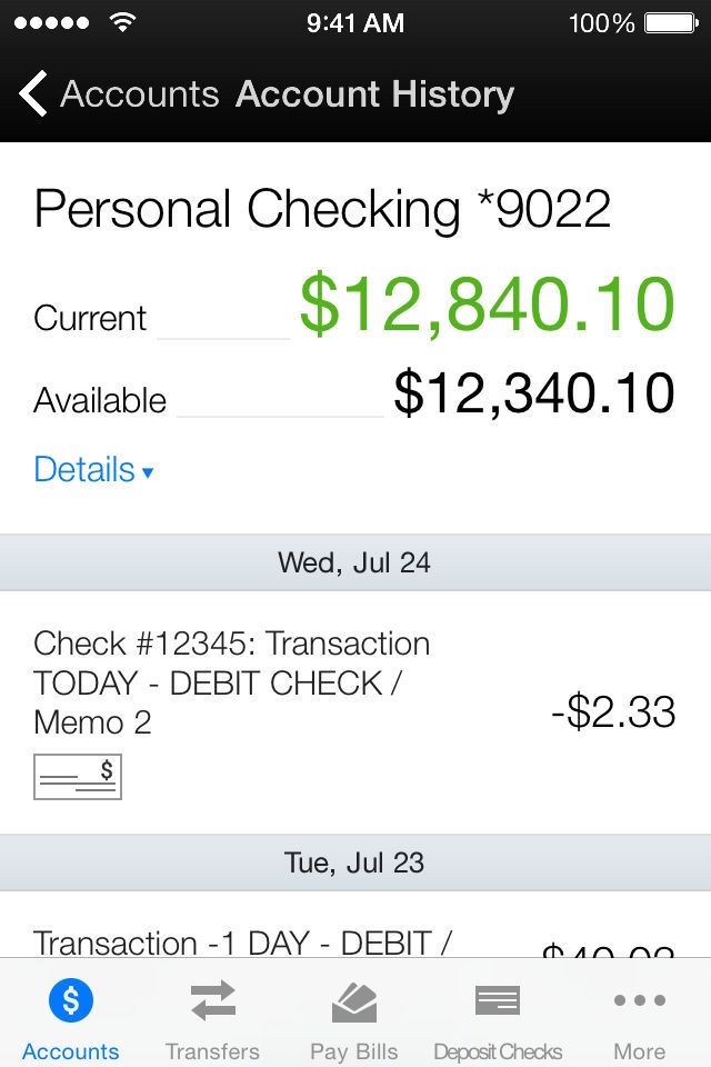 Presidential Bank Mobile App screenshot 4