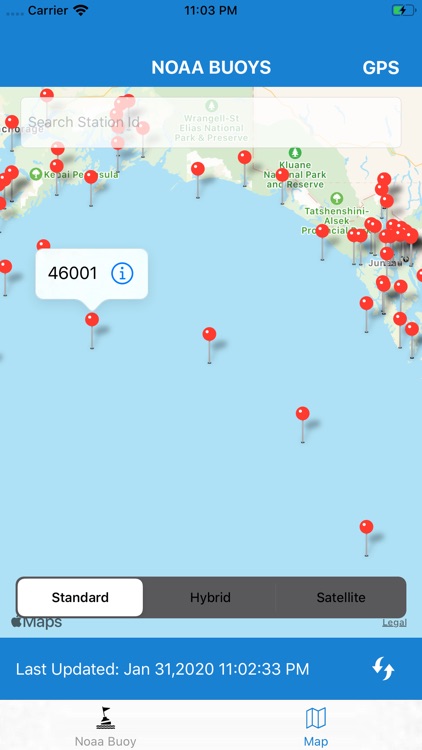 NOAA Buoy Stations & Data screenshot-1