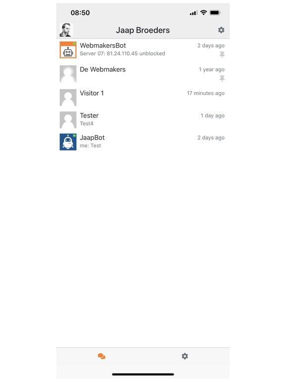 Screenshot #4 pour Livechat