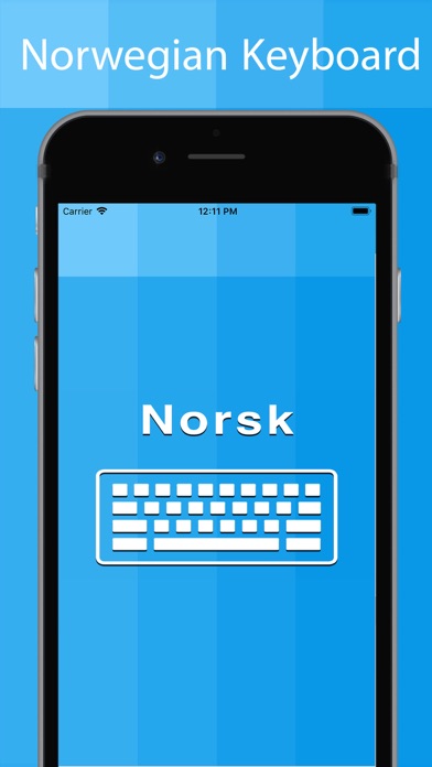 How to cancel & delete Norwegian Keyboard from iphone & ipad 1