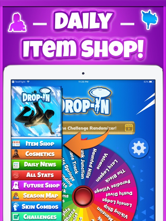 Wheel For Fortnite Drop In App Price Drops - screenshot 3 for wheel for fortnite drop in