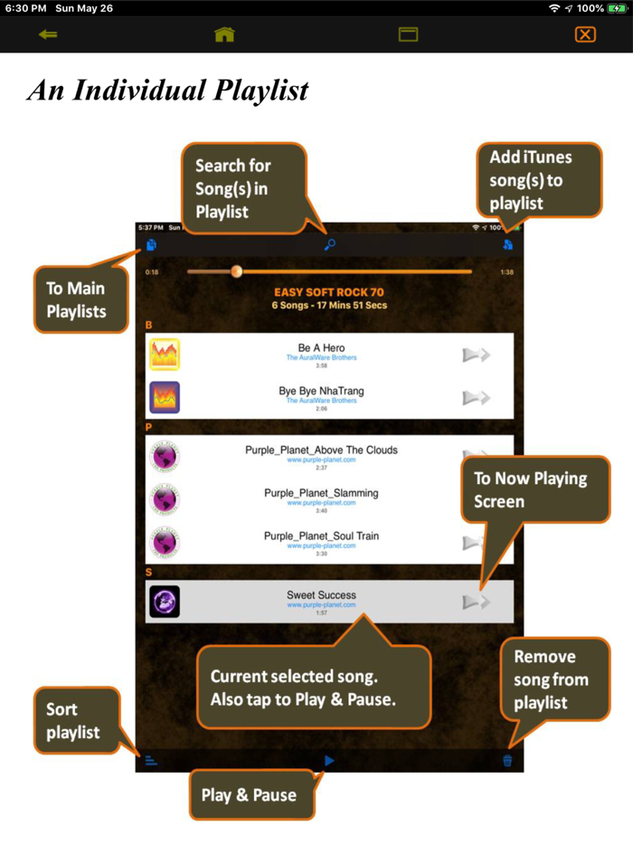 Karaoke Easy Listening Player