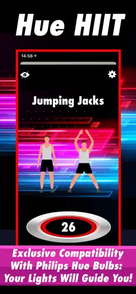 Game screenshot HIIT Training For Philips Hue apk