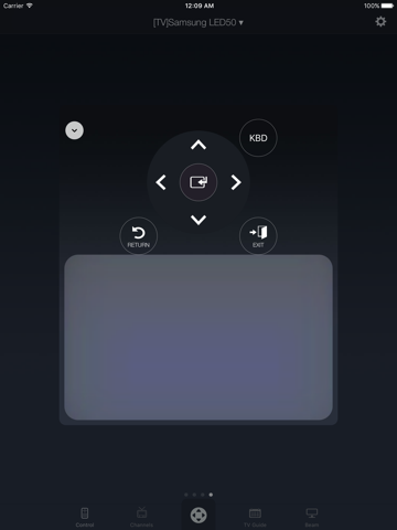 Click To Install App: "Smart Remote for Samsung TVs"